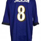 Lamar Jackson Signed Baltimore Ravens Nike Game Replica Football Jersey JSA