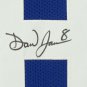 Daniel Jones Signed Custom Blue Pro-Style Football Jersey JSA ITP
