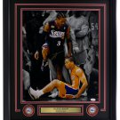 Allen Iverson Signed Framed 76ers 16x20 Step Over Spotlight Photo JSA