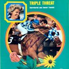Ron Turcotte Signed 8x10 1973 Sports Illustrated Cover Triple Threat Photo JSA
