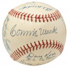 1948 Philadelphia Athletics Team Signed OAL Baseball Connie Mack +19 Others PSA
