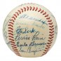 1948 Philadelphia Athletics Team Signed OAL Baseball Connie Mack +19 Others PSA