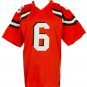 Baker Mayfield Signed Custom Orange Pro-Style Football Jersey BAS
