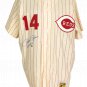 Pete Rose Reds Signed Mitchell & Ness Cooperstown Jersey Inscribed #4256 BAS