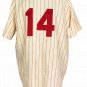 Pete Rose Reds Signed Mitchell & Ness Cooperstown Jersey Inscribed #4256 BAS