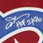 Allen Iverson Signed Custom Red Pro-Style Basketball Jersey HOF 2K16 JSA ITP