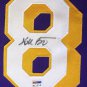 Kobe Bryant Signed Framed Purple Jersey HOF 2020 PSA B11519