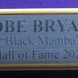 Kobe Bryant Signed Framed Purple Jersey HOF 2020 PSA B11519