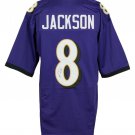 Lamar Jackson Signed Custom Purple Pro-Style Football Jersey JSA