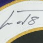 Lamar Jackson Signed Custom Purple Pro-Style Football Jersey JSA