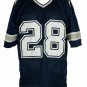 Darren Woodson Signed Custom Blue Pro-Style Football Jersey BAS