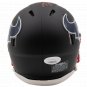DeAndre Hopkins Texans Signed Mini Matte Black Speed Replica Helmet W/ Case JSA