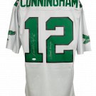 Randall Cunningham Signed Eagles White M&N Football Jersey Ultimate Weapon JSA