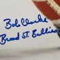 Bob Clarke Philadelphia Flyers Signed 16x20 Photo 4x Inscription JSA