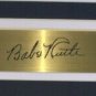 Babe Ruth New York Yankees Framed 16x20 Photo w/ Laser Engraved Signature