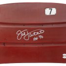 Jack Lambert Pittsburgh Steelers Signed Stadium Seat Back HOF 90 Inscribed JSA