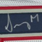 Sony Michel Signed Custom White Pro-Style Football Jersey BAS