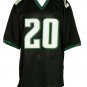 Brian Dawkins Signed Black Custom Pro-Style Football Jersey JSA ITP
