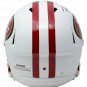 Frank Gore Signed 49ers Full Size Matte White Speed Replica Helmet JSA
