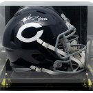 Mike Singletary Signed Bears Full Size Color Rush Spd Rep Helmet HOF JSA w/ Case