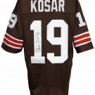 Bernie Kosar Signed Custom Brown Pro-Style Football Jersey JSA