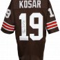 Bernie Kosar Signed Custom Brown Pro-Style Football Jersey JSA