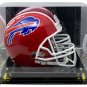 Andre Reed Signed Bills Full Size Red Throwback Rep Helmet HOF Insc JSA w/ Case