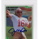 Joe Montana Signed Slabbed 49ers 1981 Topps #216 RC Gem 10 Grade PSA 26246058