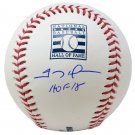 Trevor Hoffman Padres Signed Hall Of Fame Baseball HOF 18 Inscribed JSA