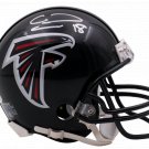 Calvin Ridley Signed Atlanta Falcons Mini Black Replica Helmet BAS