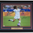 Alex Morgan Signed Framed Team USA 16x20 Photo JSA