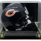 Mike Singletary Signed Bears Full Size Throwback Rep Helmet HOF JSA w/ Case