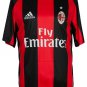 Ronaldinho A.C. Milan Signed Adidas Field Style Soccer Jersey Inscribed BAS
