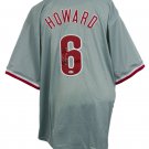 Ryan Howard Signed Custom Grey Baseball Jersey 06 MVP Inscribed BAS
