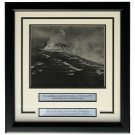The Amphibious Assault On Iwo Jima Framed 17x18 World War II WWII Photo
