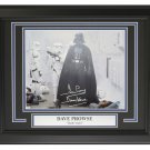 Dave Prowse Signed Framed Star Wars Darth Vader 8x10 Inscribed Photo Steiner
