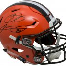 Odell Beckham Jarvis Landry Signed Browns Authentic Full Sz SpeedFlex Helmet JSA