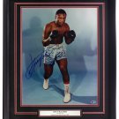 Joe Frazier Signed Framed 16x20 Photo BAS
