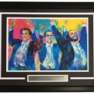 Leroy Neiman Framed 17x11 Three Tenors Carreras Domingo Pavarotti Art Print