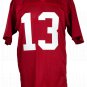 Tua Tagovailoa Signed Custom Red College Style Football Jersey BAS