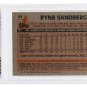 Ryne Sandberg Chicago Cubs Signed 1983 Topps #83 Baseball Card Slabbed PSA 10