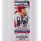 Albert Pujols Signed Slabbed Los Angeles Angels vs Twins 6/3/2017 Ticket PSA 10