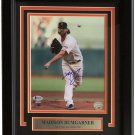 Madison Bumgarner Signed Framed 8x10 San Francisco Giants Pitching Photo BAS