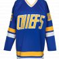 Hanson Brothers Triple Signed Custom Chiefs Slap Shot Hockey Jersey BAS