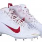 Mike Trout Signed Game Used 2019 MVP Los Angeles Angels Nike Baseball Cleats LOA