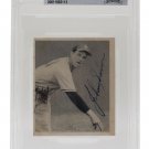 Johnny Sain Boston Braves Signed Bowman #12 1948 Card Slabbed BAS