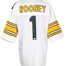 Dan Rooney Signed Custom White Pro-Style Football Jersey JSA