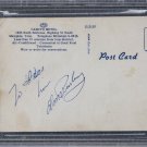 Elvis Pressley Signed Slabbed Casey's Motel Memphis Post Card NM-MT 8 BAS