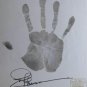 Joe Theismann Signed White Board w/ Hand Print LE/1000 SI