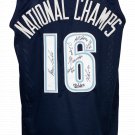 Villanova Team Signed Custom National Champs Jersey Jenkins Arcidiacono +6 JSA